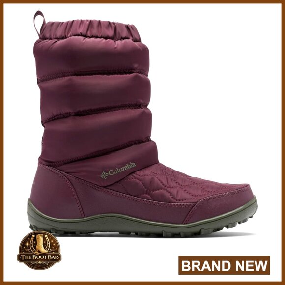 Slip On Snow Boots Waterproof Insulated Winter Bootie Cozy Comfort Outdoor